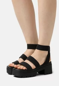 Call It Spring Vegan Shelbyy - Sandalen Met Plateauzool - Black