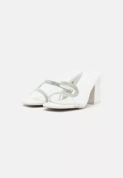 Call It Spring Liyah - Muiltjes Met Hak - White -Call It Spring Winkel 22e7d3e4a07a42d8b84e95126e615b50