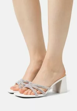 Call It Spring Vegan Crown - Muiltjes Met Hak - White