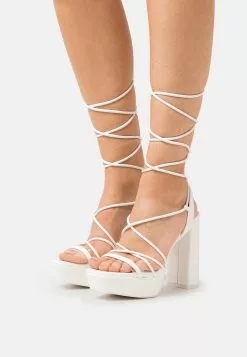 Call It Spring Vegan Sunshyne - Sandalen Met Hoge Hak - White