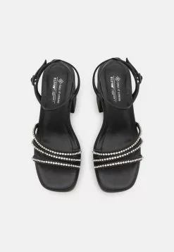 Call It Spring Vegan Iriss - Sandalen Met Plateauzool - Black -Call It Spring Winkel 5e424ac820e34ac3b69b771254b126c2