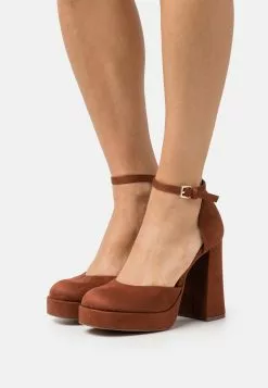Call It Spring Winkel 15 Call It Spring Anabelle - Plateaupumps - Dark Brown