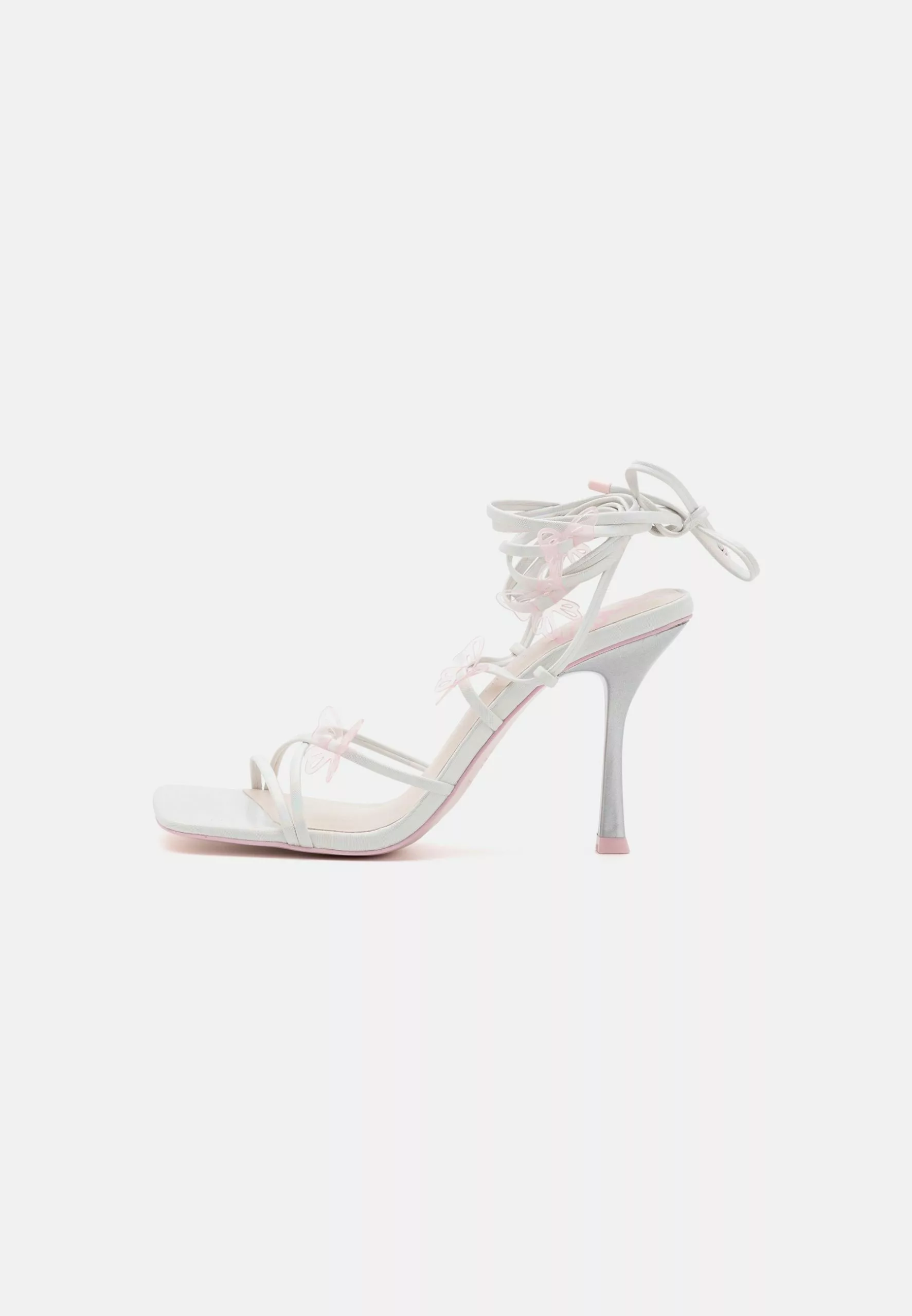 Call It Spring Vegan Flutterby - Sandalen Met Hoge Hak - Silver 3 Call It Spring Vegan Flutterby - Sandalen Met Hoge Hak - Silver - Afbeelding 2