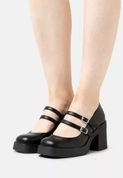 Call It Spring Monroe - Plateaupumps - Black Smooth
