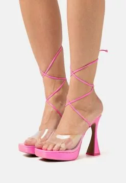 Call It Spring Vegan Blooming - Sandalen Met Hoge Hak - Dark Pink