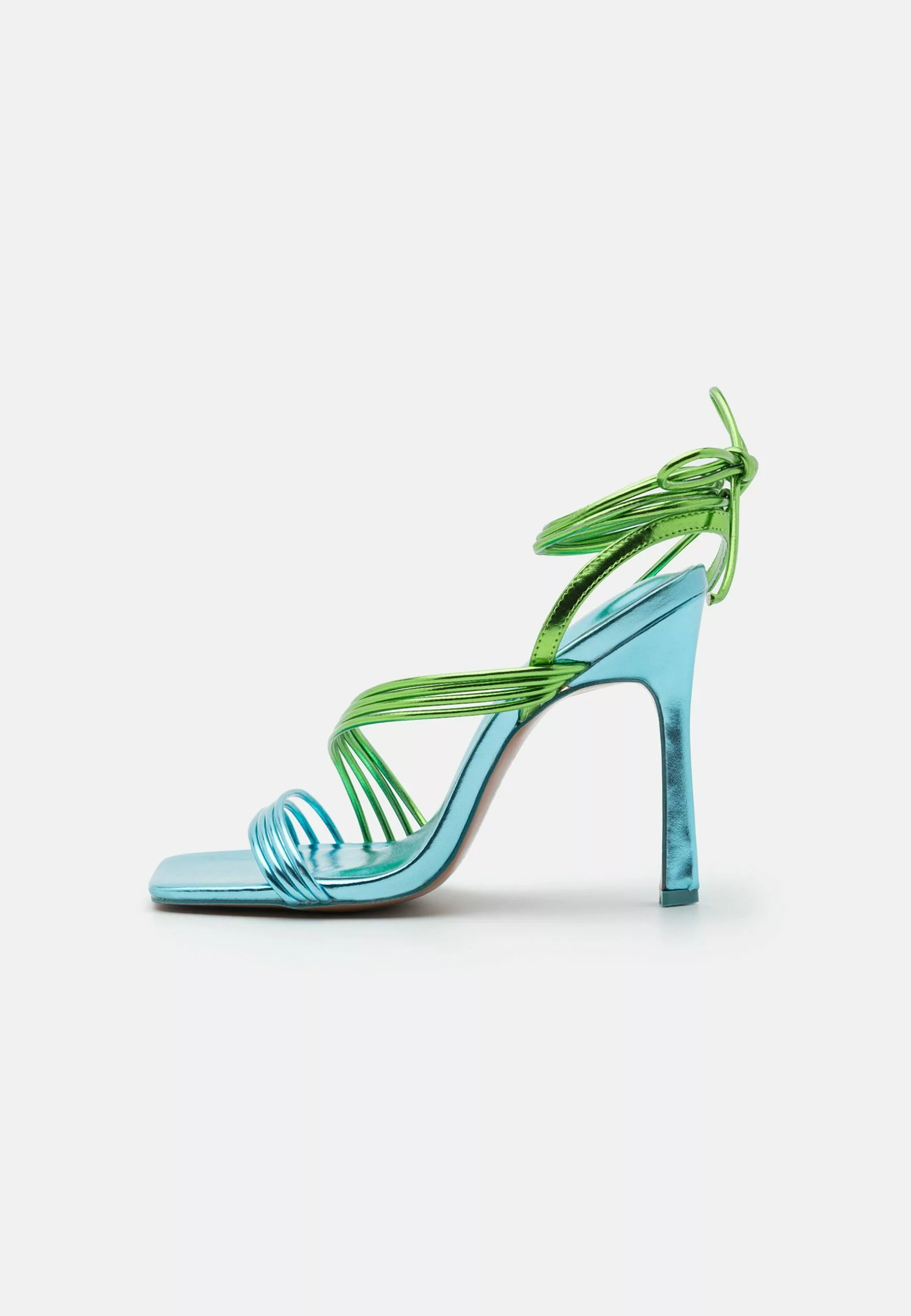 Call It Spring Cherries Vegan- Sandalen Met Hoge Hak - Dark Green 4 Call It Spring Cherries Vegan- Sandalen Met Hoge Hak - Dark Green - Afbeelding 2