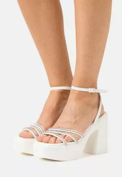 Call It Spring Vegan Iriss - Sandalen Met Plateauzool - Other White