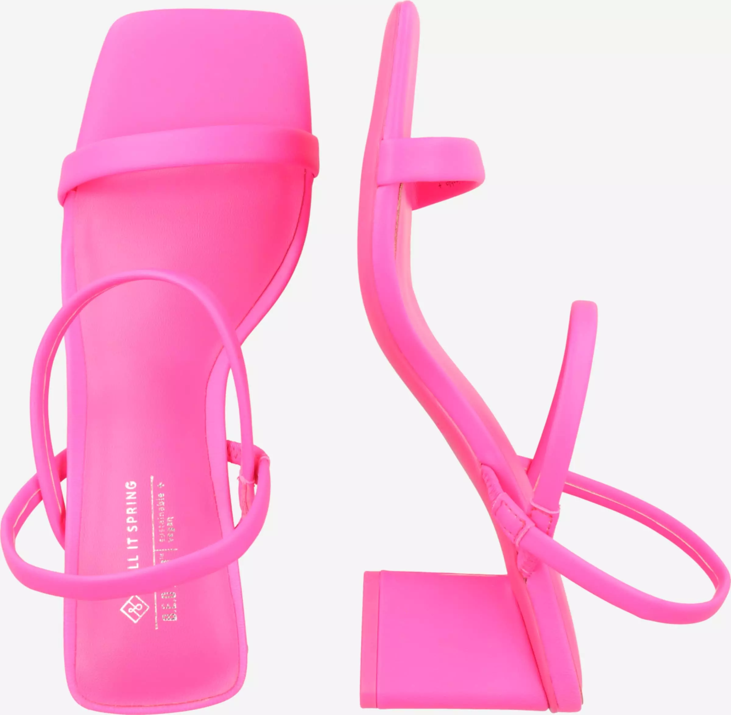 Call It Spring Sandalen Met Hak Sandalen Met Riem ZOEE Dames Neonroze 4 Call It Spring Sandalen Met Hak Sandalen Met Riem ZOEE Dames Neonroze - Afbeelding 2