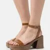 Call It Spring Cindey - Sandalen Met Hoge Hak - Dark Brown -Call It Spring Winkel fa392fca16a44939aa4047d0e64cd318